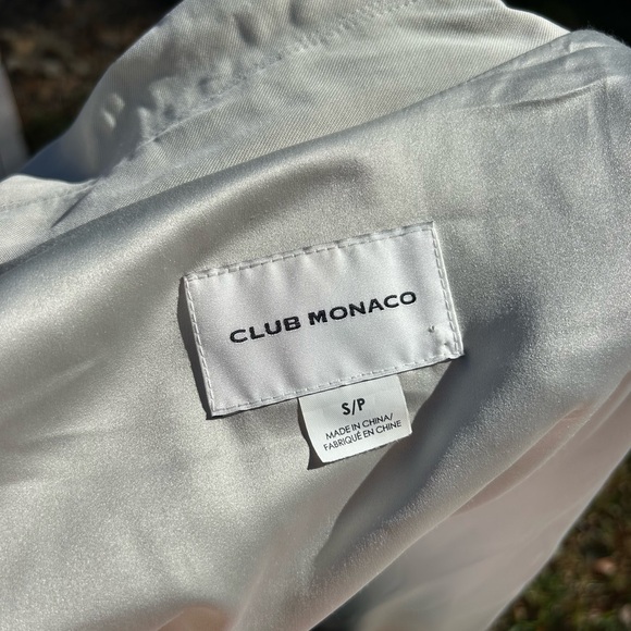 Like New Club Monaco Trench Coat Small - Picture 4 of 4